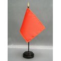 Orange No-Fray Applique Flag Material